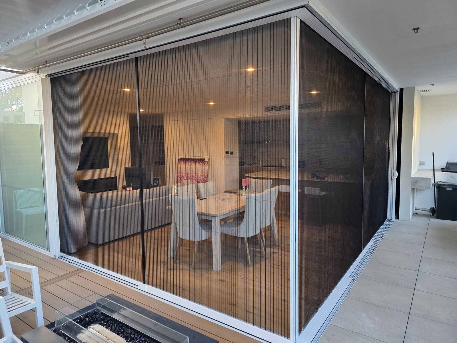 Pleated Retractable Screens