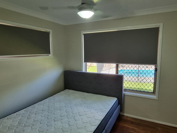 Roller blind installation Bedroom Install