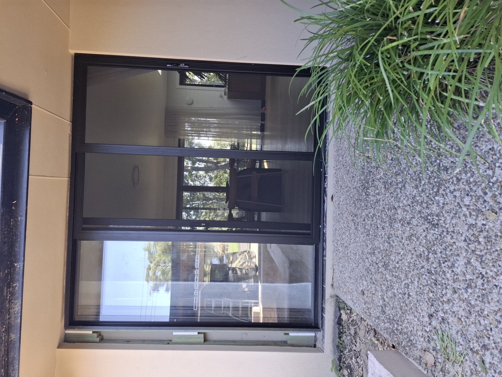 Security door screen installation Stacking Doors