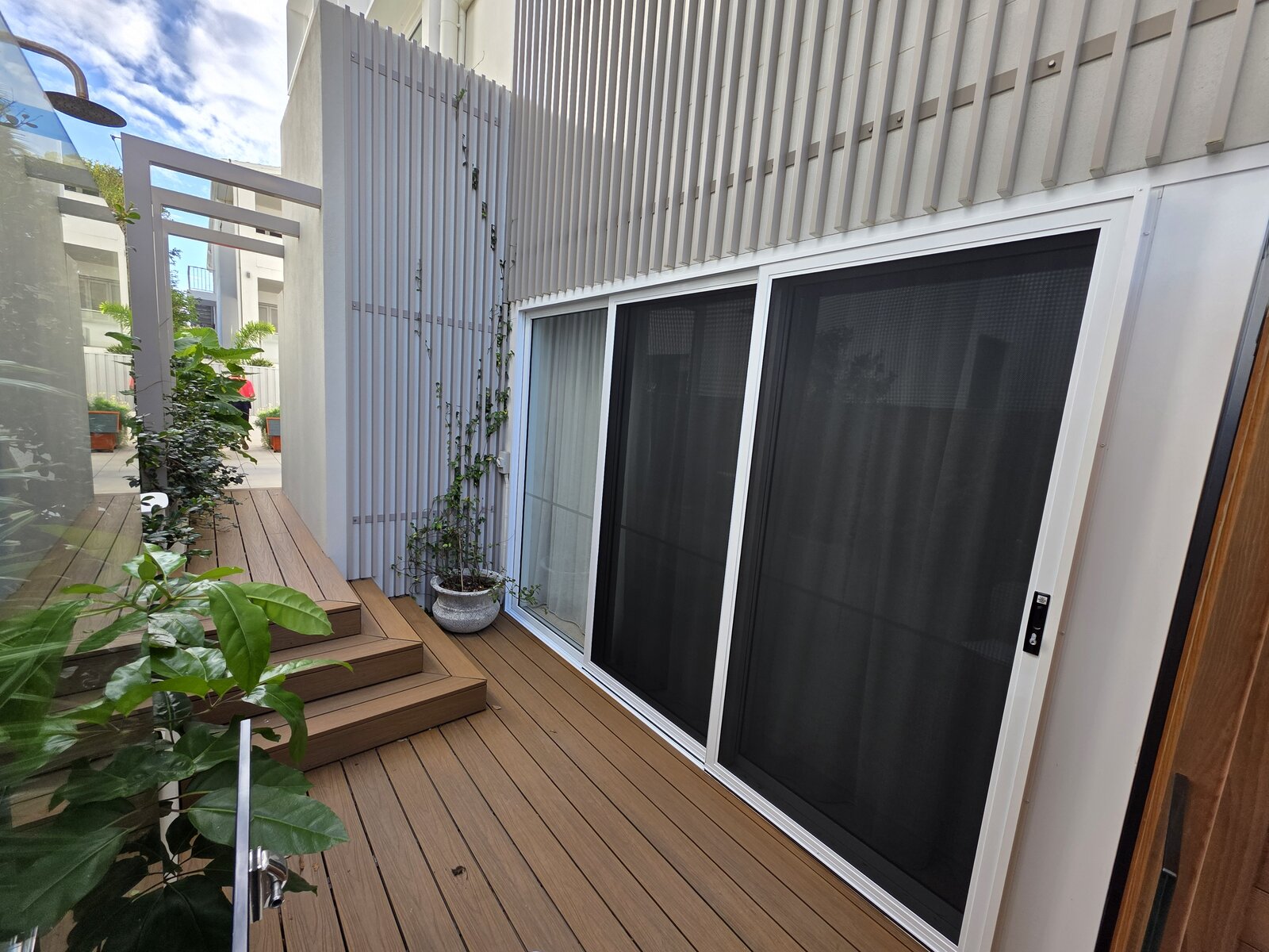 Security door screen installation Sliding Door