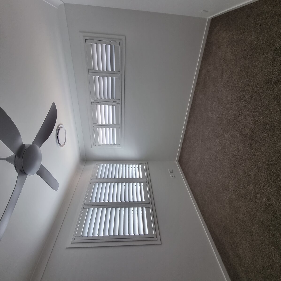Hinged PVC Shutters